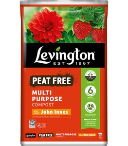 Levington Multi Purpose Compost with added John Innes Peat Free 50L