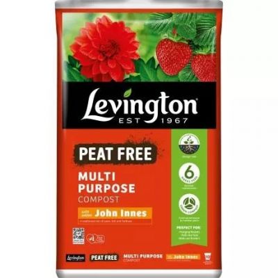 Levington Multi Purpose Compost with added John Innes Peat Free 50L