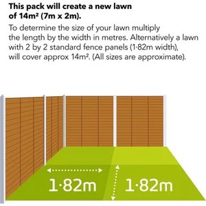 Miracle Gro Evergreen Multi purpose Lawn Seed 14sqm - image 2