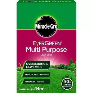 Miracle Gro Evergreen Multi purpose Lawn Seed 14sqm