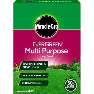 Miracle Gro Evergreen Multi Purpose Lawn Seed 56sqm - image 1